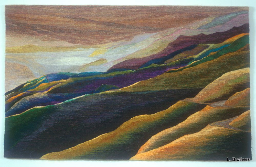 Untitled 54 X 84 Wool and Mohair